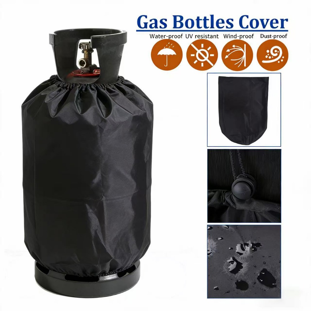 Home Cooking Gas - ฝาครอบถังโพรเพนทนรังสียูวี, ฝาครอบถังแก๊สทนสภาพอากาศ, เหมาะสำหรับถังขนาดมาตรฐาน 20 ปอนด์
