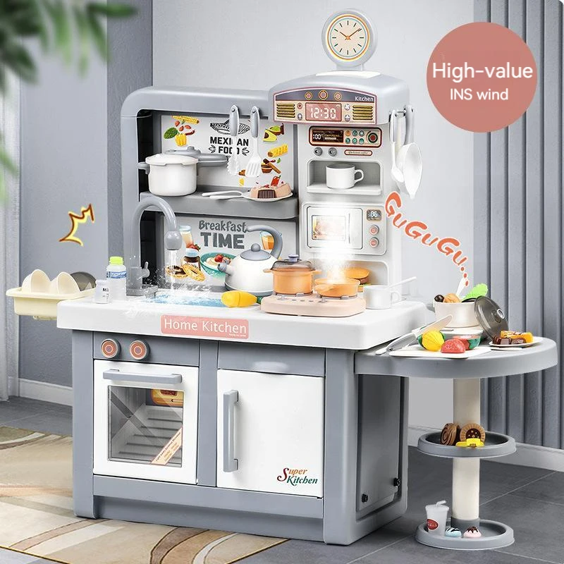 ชุดเครื่องครัวจำลองขนาด100ซม.  - Home Cooking Cookbook บทวิจารณ์และราคา