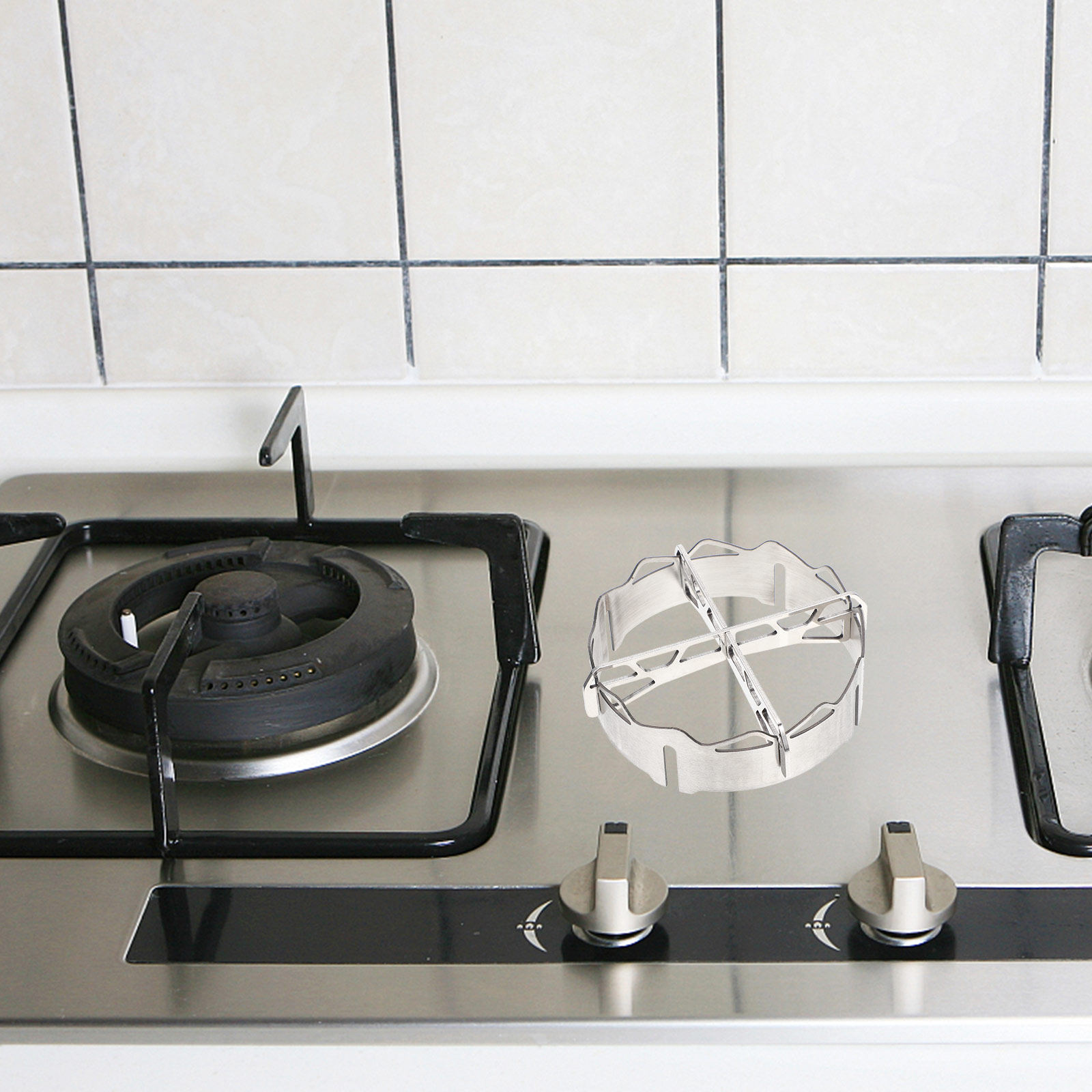 แผ่นกันลมเตาแก๊สสแตนเลส ประหยั - Home Cooking Gas บทวิจารณ์และราคา